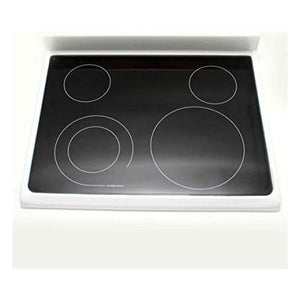 FRIGIDAIRE 316531982 GLASS SMOOTH TOP (WHITE) (GENUINE OEM PART)