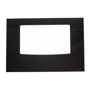 FRIGIDAIRE 316552703 RANGE OVEN DOOR OUTER PANEL (BLACK) (GENUINE OEM PART)