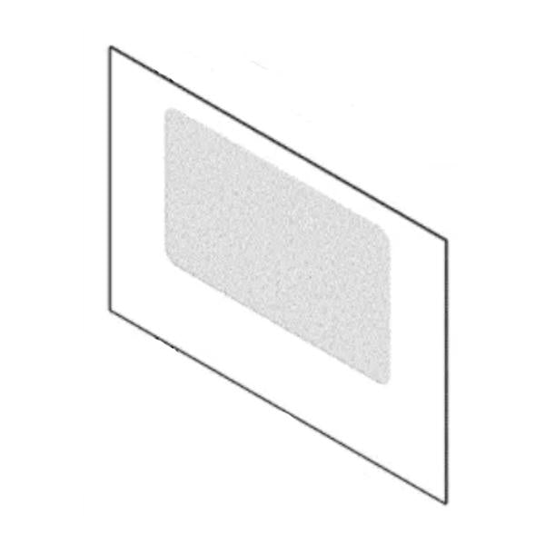 FRIGIDAIRE 316558906 RANGE OVEN DOOR OUTER PANEL (BLACK) (GENUINE OEM PART) - Parts Solution Group
