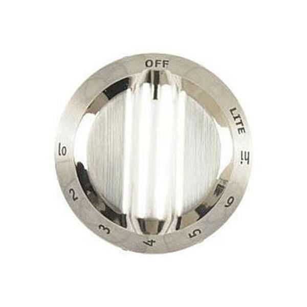 FRIGIDAIRE 316564605 SS SURFACE UNIT KNOB (GENUINE OEM PART) - Parts Solution Group