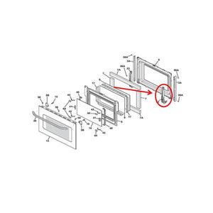 FRIGIDAIRE 316575915 HINGE (genuine oem part)