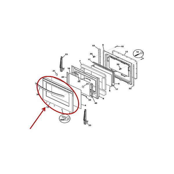 FRIGIDAIRE 316603904 PANEL (genuine oem part) - Parts Solution Group