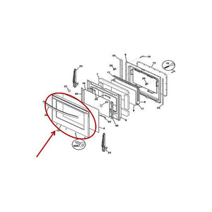 FRIGIDAIRE 316603904 PANEL (genuine oem part)