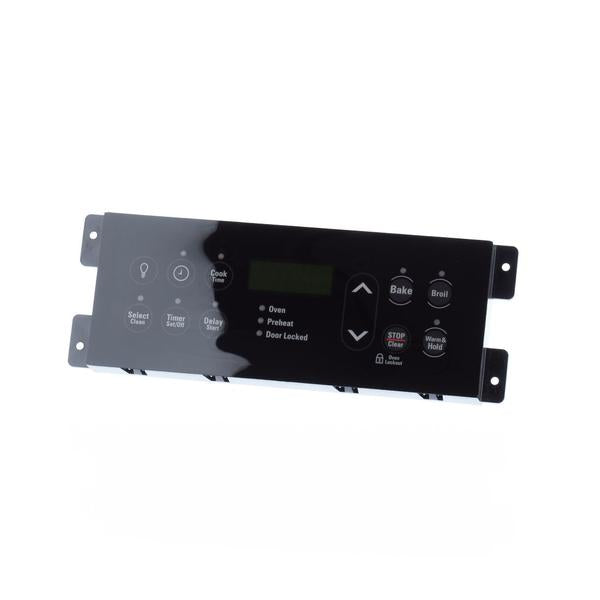 FRIGIDAIRE 318185490 RANGE OVEN CONTROL BOARD AND OVERLAY (BLACK) (GENUINE OEM PART) - Parts Solution Group