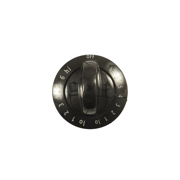FRIGIDAIRE 318196631 DUAL ELEMENT KNOB BLACK (genuine oem part) - Parts Solution Group