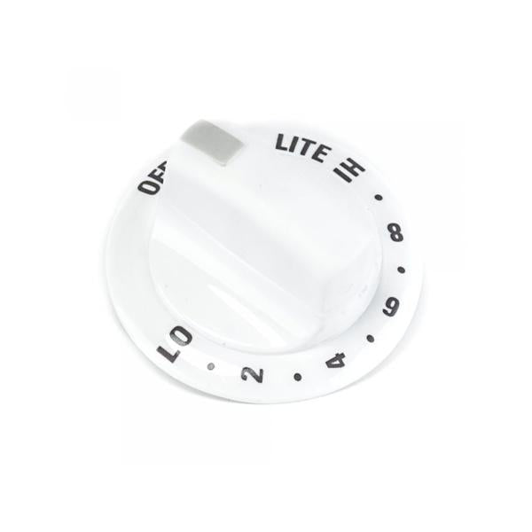 FRIGIDAIRE 318271810 SURFACE UNIT KNOB WHITE (genuine oem part) - Parts Solution Group