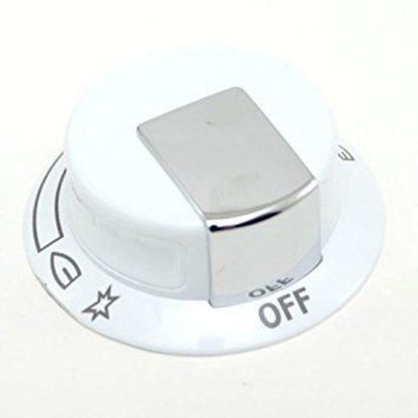 FRIGIDAIRE 318905200 BURNER KNOB (WHITE) (GENUINE OEM PART) - Parts Solution Group