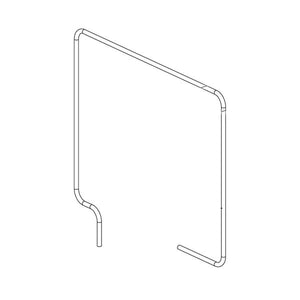 LG APPLIANCES 3920W0N001E RANGE OVEN DOOR GASKET (GENUINE OEM PART)