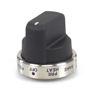 BERTAZZONI 4010749 ELECTRIC COMMUTATOR KNOB & KNOB (GENUINE OEM PART)