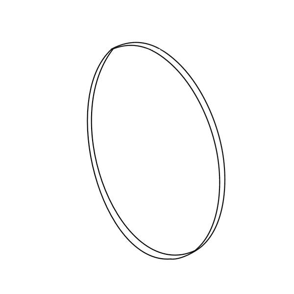 LG APPLIANCES 4036EL3001B DRYER DRUM SEAL REAR (GENUINE OEM PART) - Parts Solution Group