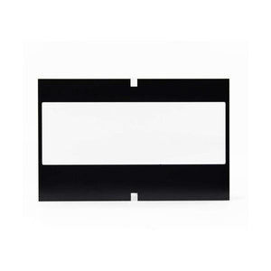 BERTAZZONI 406370 OVEN DOOR GLASS (BLACK) (GENUINE OEM PART)