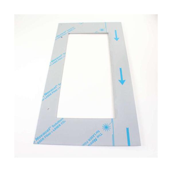 BERTAZZONI 410599 STAINLESS STEEL OVEN DOOR (GENUINE OEM PART) - Parts Solution Group