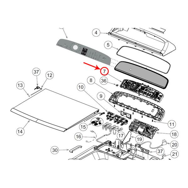 FISHER &amp; PAYKEL 424908P MODULE DISPLAY KNOB (genuine oem part) - Parts Solution Group