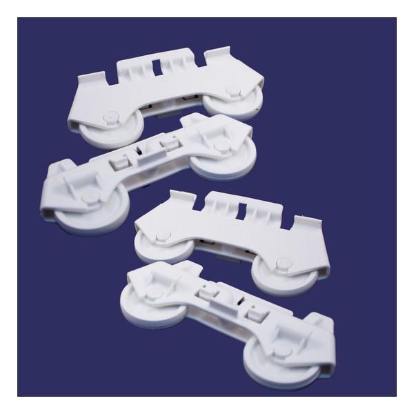 WHIRLPOOL 4317933 WHEEL-4PAK (GENUINE OEM PART) - Parts Solution Group