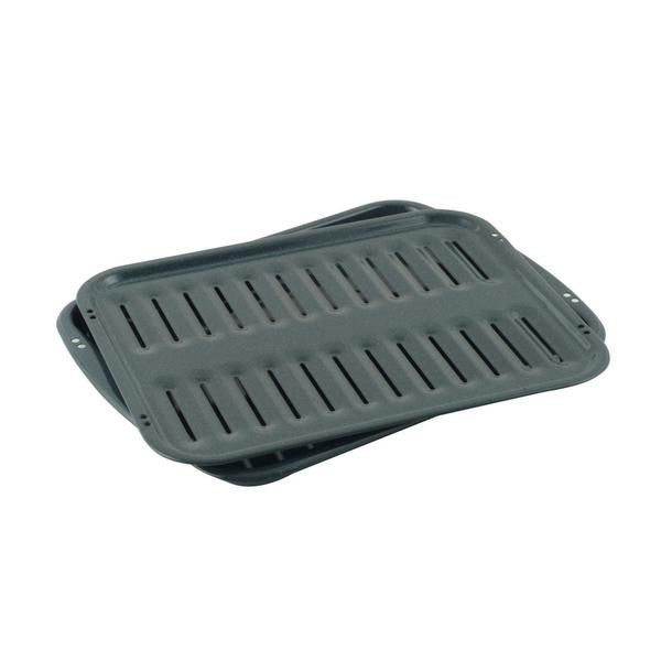 WHIRLPOOL 4396923 OVEN PAN-BROILER (2 PCS) (GENUINE OEM PART) - Parts Solution Group