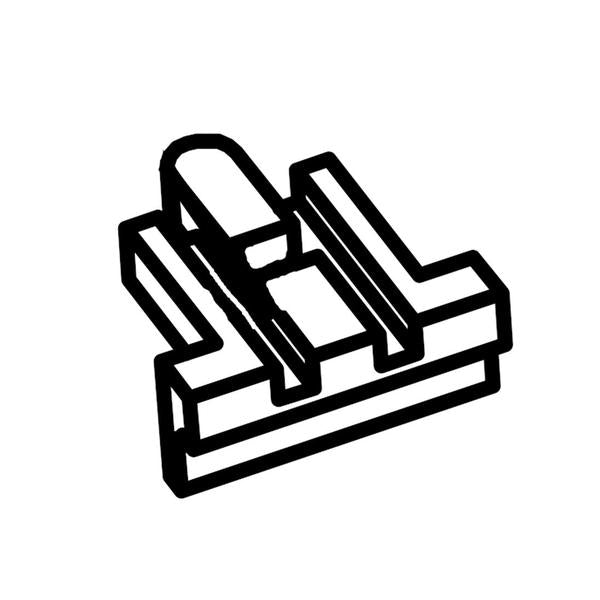 FRIGIDAIRE 5304483484 DISHWASHER TUB BRACE BLOCK (GENUINE OEM PART) - Parts Solution Group