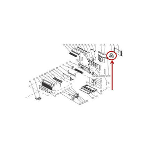 FRIGIDAIRE 5304483797 FAN BLADE (genuine oem part)