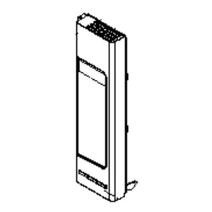 FRIGIDAIRE 5304491496 MICROWAVE CONTROL PANEL FRAME (STAINLESS) (GENUINE OEM PART)