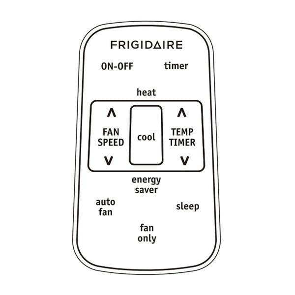 FRIGIDAIRE 5304492053 ROOM AIR CONDITIONER REMOTE CONTROL (GENUINE OEM PART) - Parts Solution Group