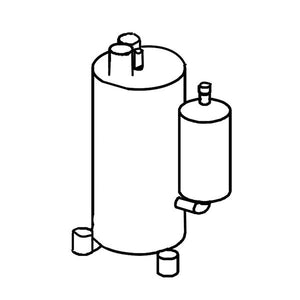 FRIGIDAIRE 5304493843 ROOM AIR CONDITIONER COMPRESSOR (GENUINE OEM PART)