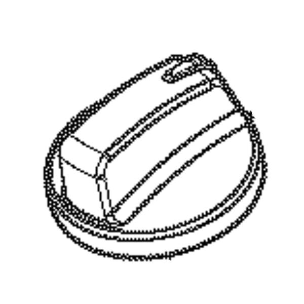 FRIGIDAIRE 5304495460 RANGE SURFACE BURNER KNOB (WHITE) (GENUINE OEM PART) - Parts Solution Group