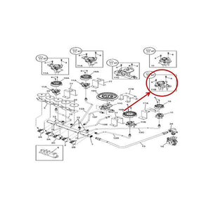 FRIGIDAIRE 5304500255 IGNITOR/ORIFICE ASSEMBLY (genuine oem part)