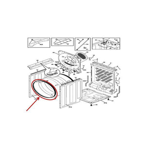 FRIGIDAIRE 5304500486 SEAL (genuine oem part)