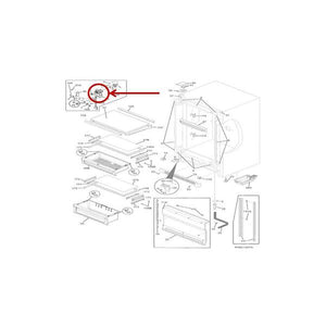 FRIGIDAIRE 5304504914 MOTOR (genuine oem part)