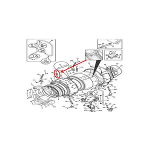 FRIGIDAIRE 5304505117 SPRING (genuine oem part)