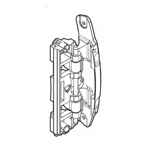 FRIGIDAIRE 5304505133 DRYER DOOR HINGE (GENUINE OEM PART) - Parts Solution Group