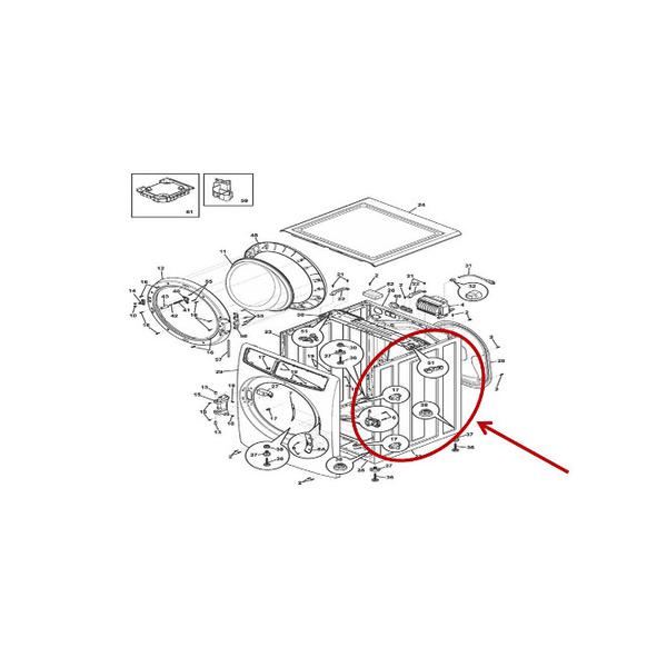 FRIGIDAIRE 5304505140 PANEL (genuine oem part) - Parts Solution Group