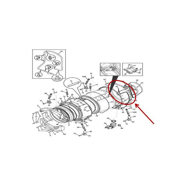 FRIGIDAIRE 5304505158 SHELL (genuine oem part) - Parts Solution Group