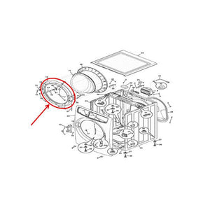 FRIGIDAIRE 5304505233 FRAME (genuine oem part)