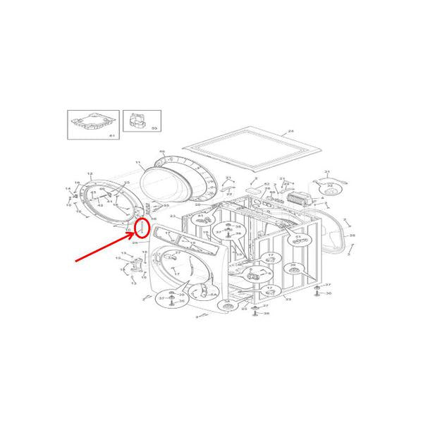 FRIGIDAIRE 5304505269 PIN (genuine oem part) - Parts Solution Group