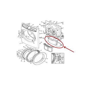 FRIGIDAIRE 5304505353 DUCT ASSEMBLY (genuine oem part)