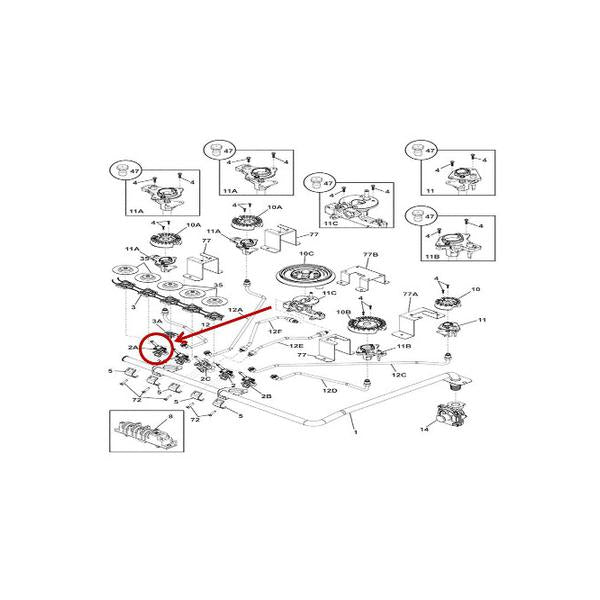 FRIGIDAIRE 5304505690 VALVE (genuine oem part) - Parts Solution Group