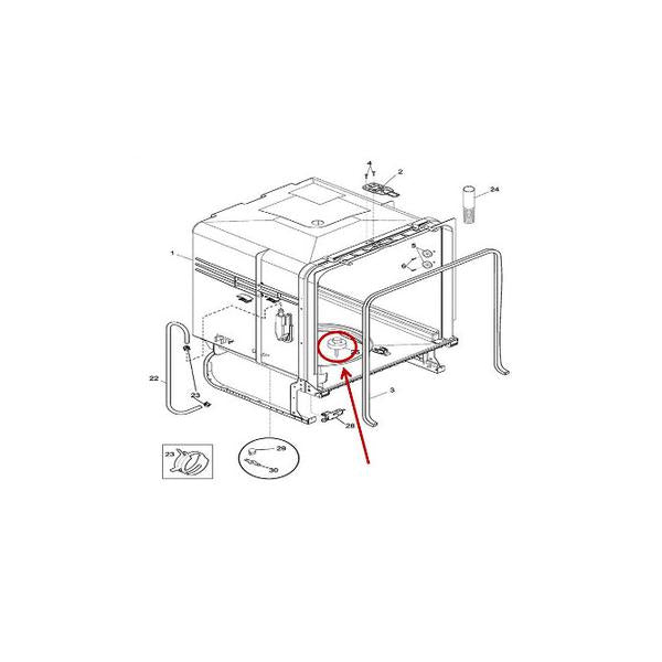 FRIGIDAIRE 5304506520 FLOAT (genuine oem part) - Parts Solution Group