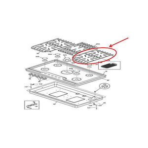 FRIGIDAIRE 5304507042 GRATE (genuine oem part)