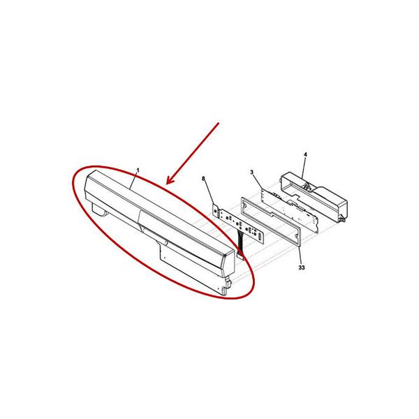 FRIGIDAIRE 5304507359 CONSOLE ASSEMBLY (genuine oem part) - Parts Solution Group