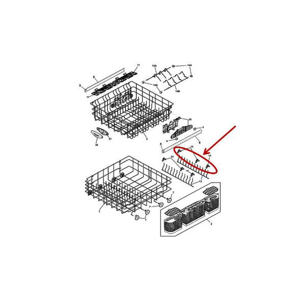 FRIGIDAIRE 5304507395 BRACKET (genuine oem part) - Parts Solution Group