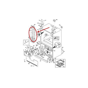 FRIGIDAIRE 5304508009 REFRIGERATOR AIR TOWER (genuine oem part)