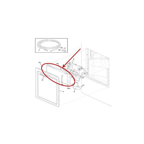 FRIGIDAIRE 5304508149 CONTROL ASSEMBLY (genuine oem part) - Parts Solution Group