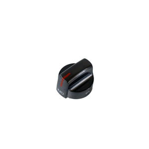 FRIGIDAIRE 5304509240 RANGE SURFACE BURNER KNOB (BLACK STAINLESS) (GENUINE OEM PART)