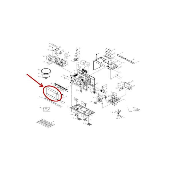 FRIGIDAIRE 5304509665 DOOR ASSEMBLY (genuine oem part) - Parts Solution Group