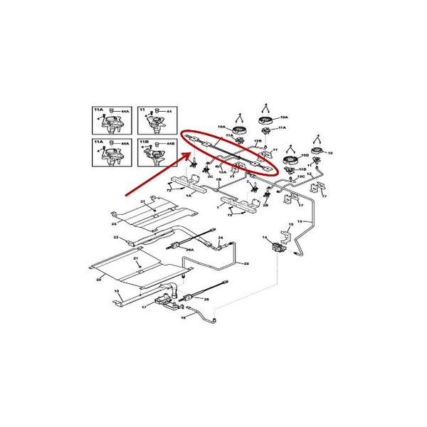 FRIGIDAIRE 5304509745 SWITCH ASSEMBLY (genuine oem part) - Parts Solution Group