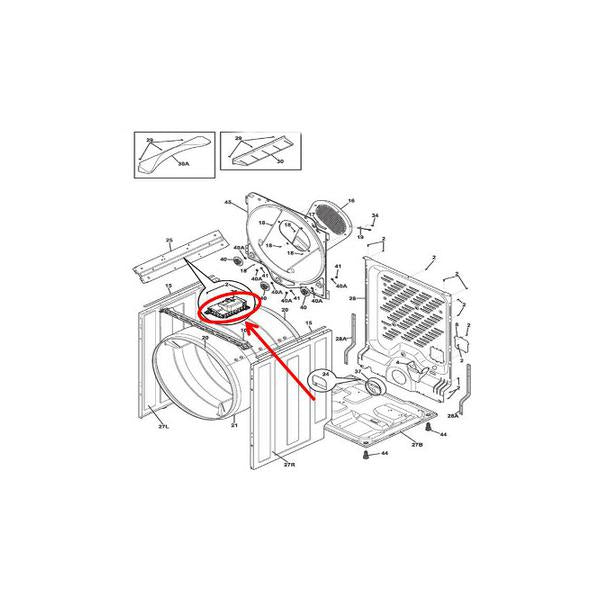 FRIGIDAIRE 5304510360 BOARD ASSEMBLY (genuine oem part) - Parts Solution Group