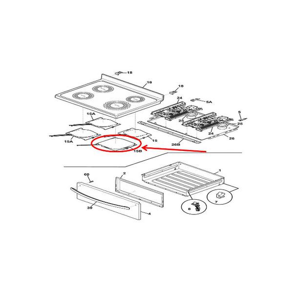 FRIGIDAIRE 5304511268 ELEMENT ASSEMBLY (genuine oem part) - Parts Solution Group