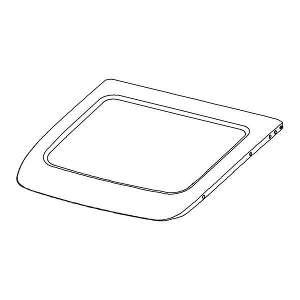 FRIGIDAIRE 5304511346 WASHER LID ASSEMBLY (WHITE) (GENUINE OEM PART) - Parts Solution Group