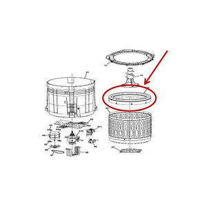 FRIGIDAIRE 5304511350 BALANCE RING (genuine oem part)