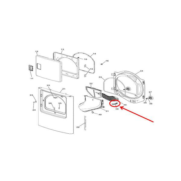 FRIGIDAIRE 5304511416 SENSOR (genuine oem part) - Parts Solution Group